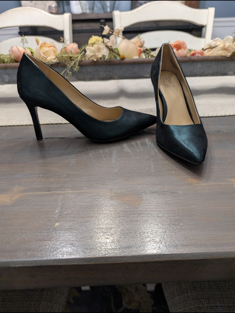 Naturalizer High Heel Pumps in Dark Green